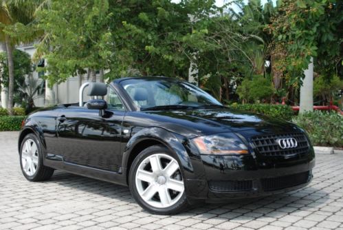 2003 audi tt roadster turbocharged 6-speed tiptronic low miles 26k premium pkg