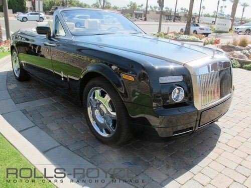 2009 phantom drophead coupe diamond black light creme teak rosewood 21 wheels