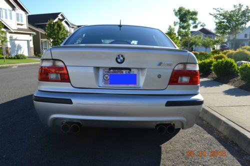 2001 BMW M5 - E39 - SILVER EXTERIOR - BLACK LEATHER INTERIOR, US $25,500.00, image 6