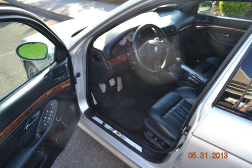 2001 BMW M5 - E39 - SILVER EXTERIOR - BLACK LEATHER INTERIOR, US $25,500.00, image 12
