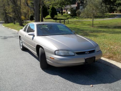 1999 chevrolet monte carlo ls coupe 2-door 3.1l original 28k miles! rare find