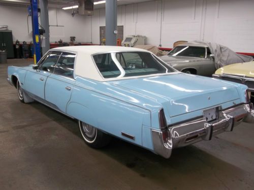 1976 Chrysler New Yorker Brougham Hardtop 4-Door 7.2L 440 Drives Great Low Miles, image 3