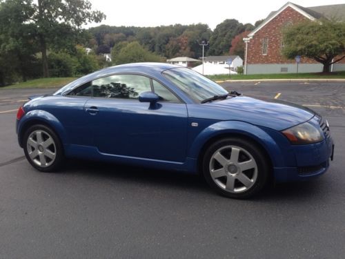 2002 audi tt coupe all wheel drive 98k low miles extra clean 5 speed no reserve