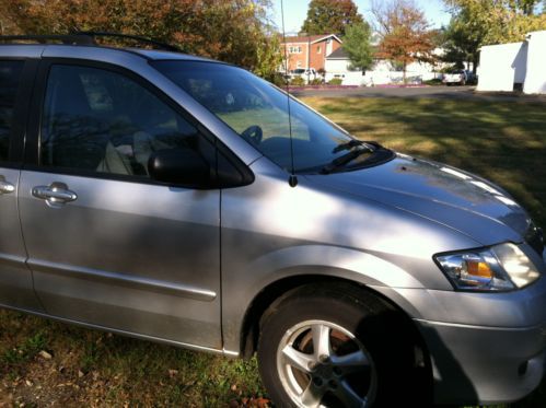 Silver 2002 mini van