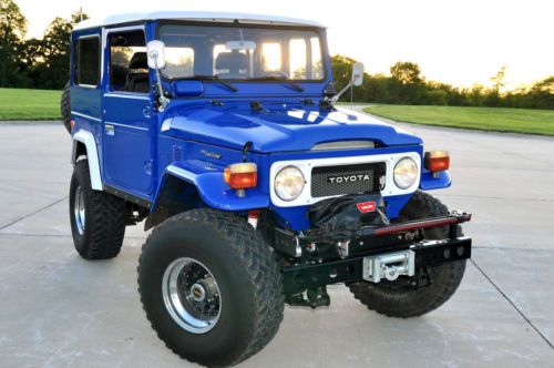 Over $100k invested in toyota land cruiser fj40 restomod