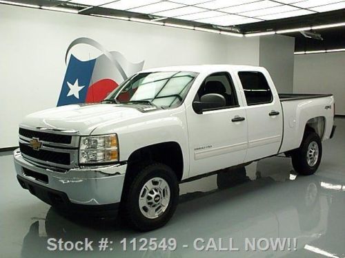 2012 chevy silverado 2500 lt crew 4x4 diesel 6-pass 74k texas direct auto