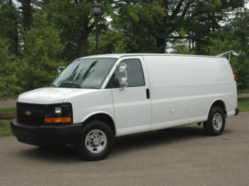 2008 chevy express g3500 &lt;&gt; 155&#034; wb &lt;&gt; extended &lt;&gt; cargo &lt;&gt; clean !