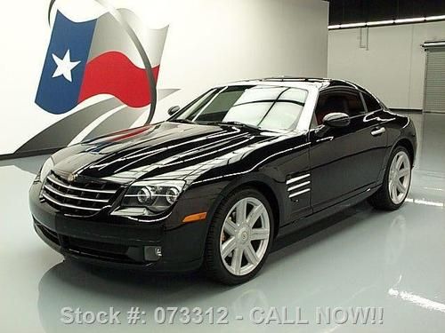 2007 chrysler crossfire ltd auto heated leather 34k mi texas direct auto