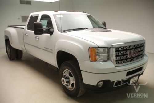 2014 drw crew 4x4 navigation sunroof leather heated duramax diesel