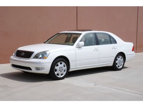 01 LEXUS LS430 ULTRA PACKAGE ADPT CRUISE REAR RECLING SEATS MASSAGER HEAT/AC STS, US $17,795.00, image 2