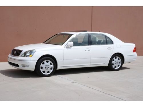 01 LEXUS LS430 ULTRA PACKAGE ADPT CRUISE REAR RECLING SEATS MASSAGER HEAT/AC STS, US $17,795.00, image 3