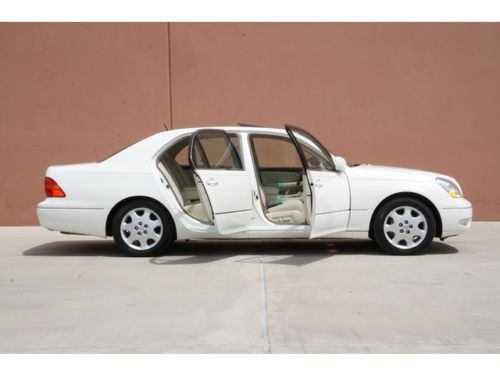 01 LEXUS LS430 ULTRA PACKAGE ADPT CRUISE REAR RECLING SEATS MASSAGER HEAT/AC STS, US $17,795.00, image 30