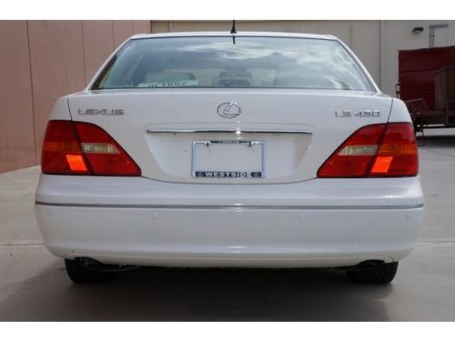 01 LEXUS LS430 ULTRA PACKAGE ADPT CRUISE REAR RECLING SEATS MASSAGER HEAT/AC STS, US $17,795.00, image 34