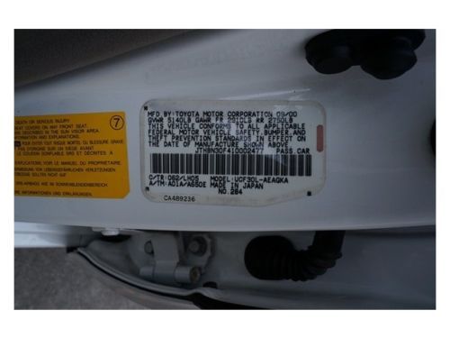 01 LEXUS LS430 ULTRA PACKAGE ADPT CRUISE REAR RECLING SEATS MASSAGER HEAT/AC STS, US $17,795.00, image 82