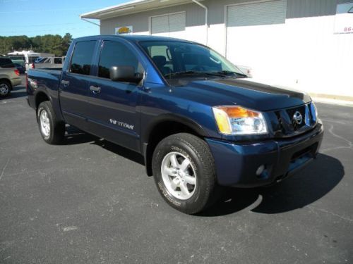 2010 nissan titan 4x4 pro4x crew cab no reserve!!!!