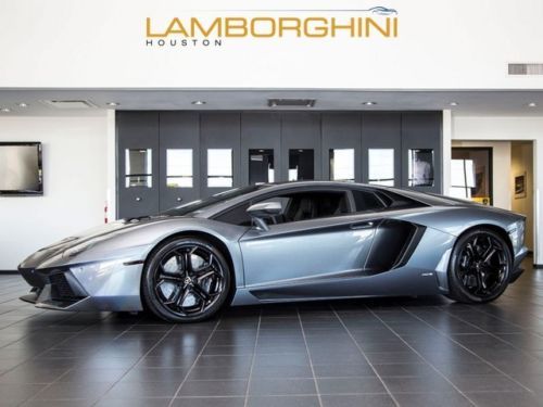 2012 lamborghini lp700-4 aventador coupe black wheels nav sound pkg park assist