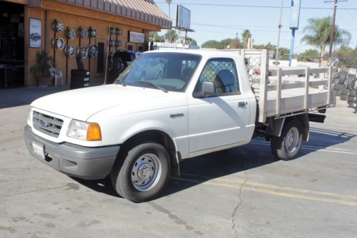 2001 ford ranger commercial stake truck aluminum bed load maximizer no reserve