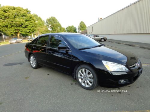 2007 honda accord exl sedan 4-door 3.0l loaded smooth ride