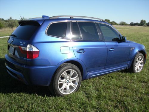 2008 bmw x3 3.0si sport utility 4-door 3.0l m-sport package