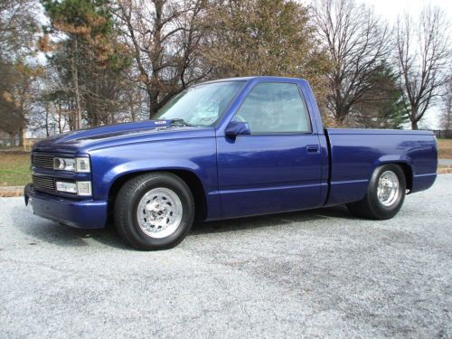 1990 chevy ss 454 pickup truck prostreet supercharged