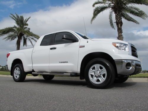 Toyota tundra double cab 4x4 5.7l v8 flex fuel low miles extra clean!!