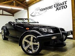 Ultra rare black on black 2000 plymouth prowler one owner with 6000 original mi