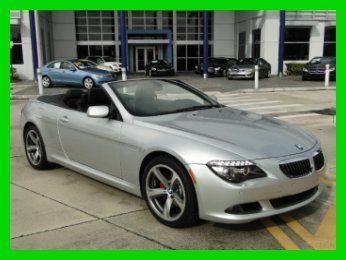 2008bmw 650 convertible, headsup,sport,only 35,000miles, mercedes-benz dealer