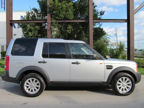 2007 lr3 v8-se 7 premium sport s *stunning silver on black* 7 passenger v8