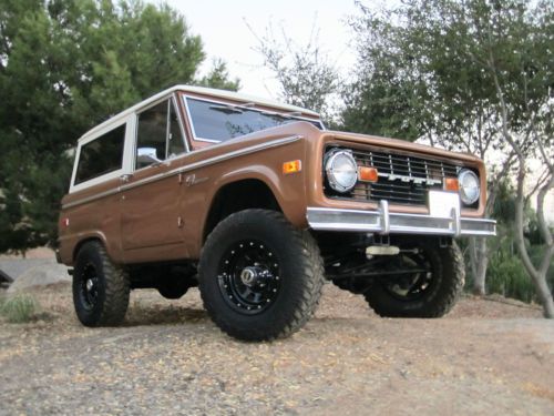 1972 ford bronco sport edition classic, uncut rust free, clean! original ca car!