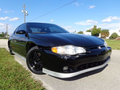 2001 chevy monte carlo ss 3.8 black on black team addtion clean florida car !!