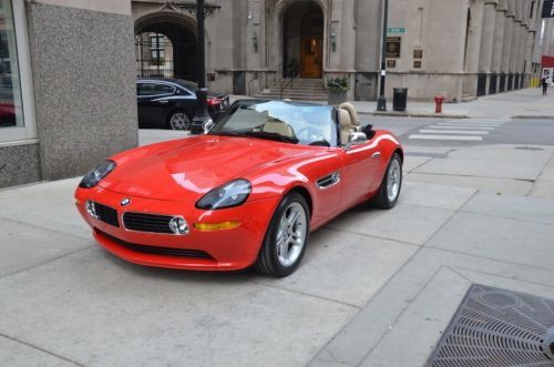 One of a kind z8! bright red with crema leather call roland kantor 847-343-2721