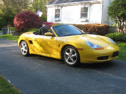 2000 porsche boxster roadster convertible 2-door 2.7l