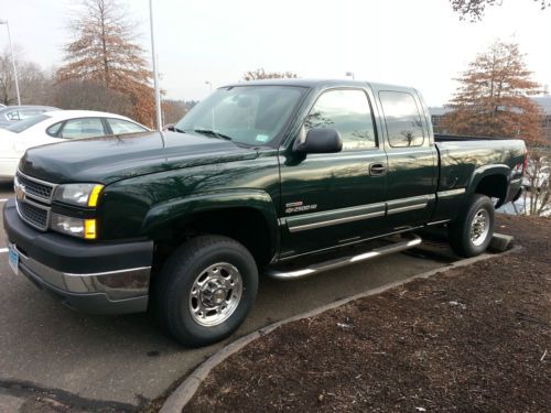 Duramax 63k miles chevrolet silverado 2500 hd, extended cab, 4x4 ls diesel