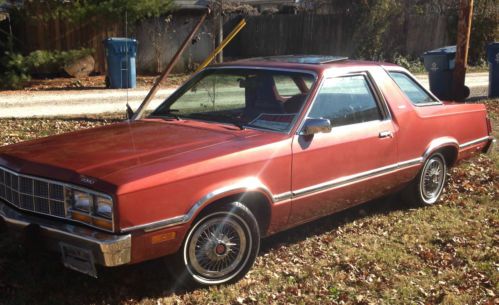 1981 ford futura leather auto trans moonroof rare car very nice 93xxx