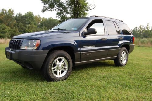 No reserve  very nice 2004 jeep grand cherokee laredo, 4.0 liter 6 cylinder 4wd