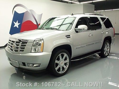 2013 cadillac escalade lux sunroof nav dvd 22&#039;s 27k mi texas direct auto