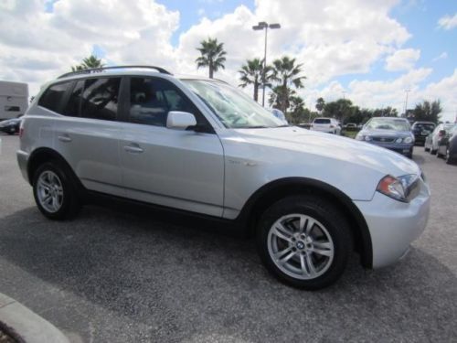 06 bmw x3 3.0i premium package, xenon lights, pano roof, only 55k miles!! l@@k!!