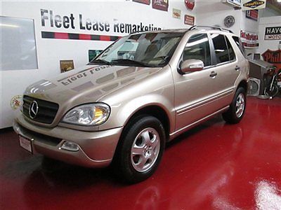 No reserve 2003 mercedes-benz ml350, low miles