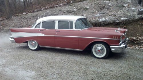 1957 Chevrolet Bel Air Base Sedan 4-Door 4.6L, US $13,000.00, image 2