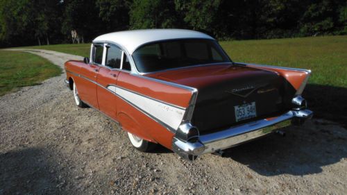 1957 Chevrolet Bel Air Base Sedan 4-Door 4.6L, US $13,000.00, image 3