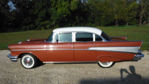 1957 Chevrolet Bel Air Base Sedan 4-Door 4.6L, US $13,000.00, image 4
