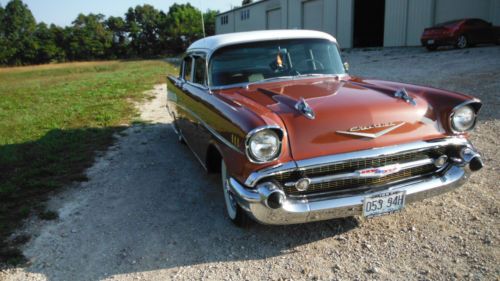 1957 Chevrolet Bel Air Base Sedan 4-Door 4.6L, US $13,000.00, image 7