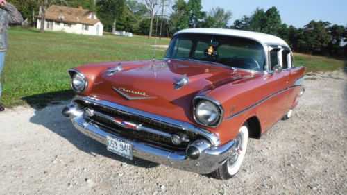 1957 Chevrolet Bel Air Base Sedan 4-Door 4.6L, US $13,000.00, image 8