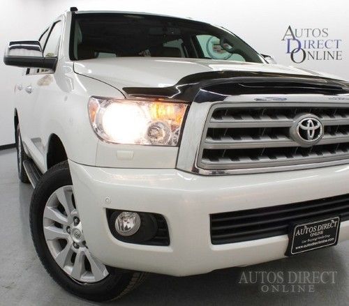 We finance 2011 toyota sequoia platinum 4wd 1 owner clean carfax warranty navi