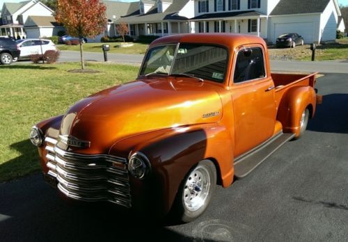 1952 chevy pickup 3100 hot rod 454 big block custom