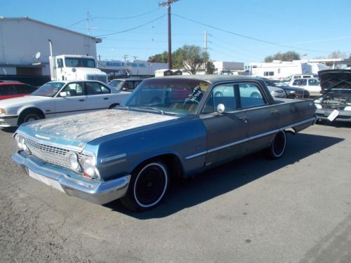 1963 chevy impala, no reserve