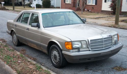 1991 Mercedes-Benz 560SEL Base Sedan 4-Door 5.6L, image 3