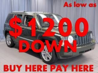 2008(08) jeep patriot 4x4! heated seats! beautiful green! must see! save huge!!!