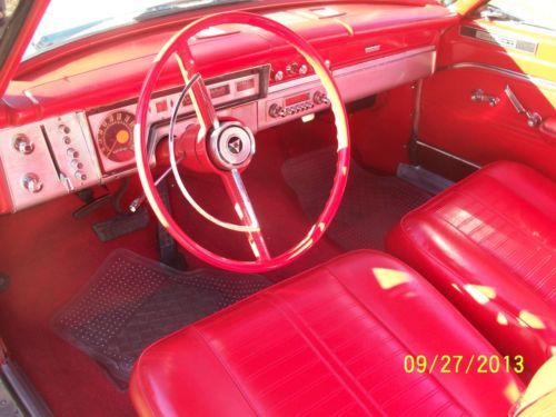 1964 Dodge Dart GT Convertible Slant 6, pushbutton automatic., image 7