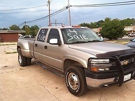 2001 chevrolet silverado 3500 ls crew cab pickup 4-door 6.6l